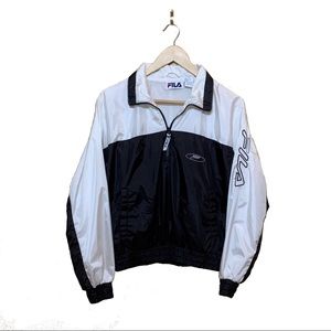 💐🌷HOST PICK🌸🌺 FILA  VTG 90s Half Zip Jacket D3